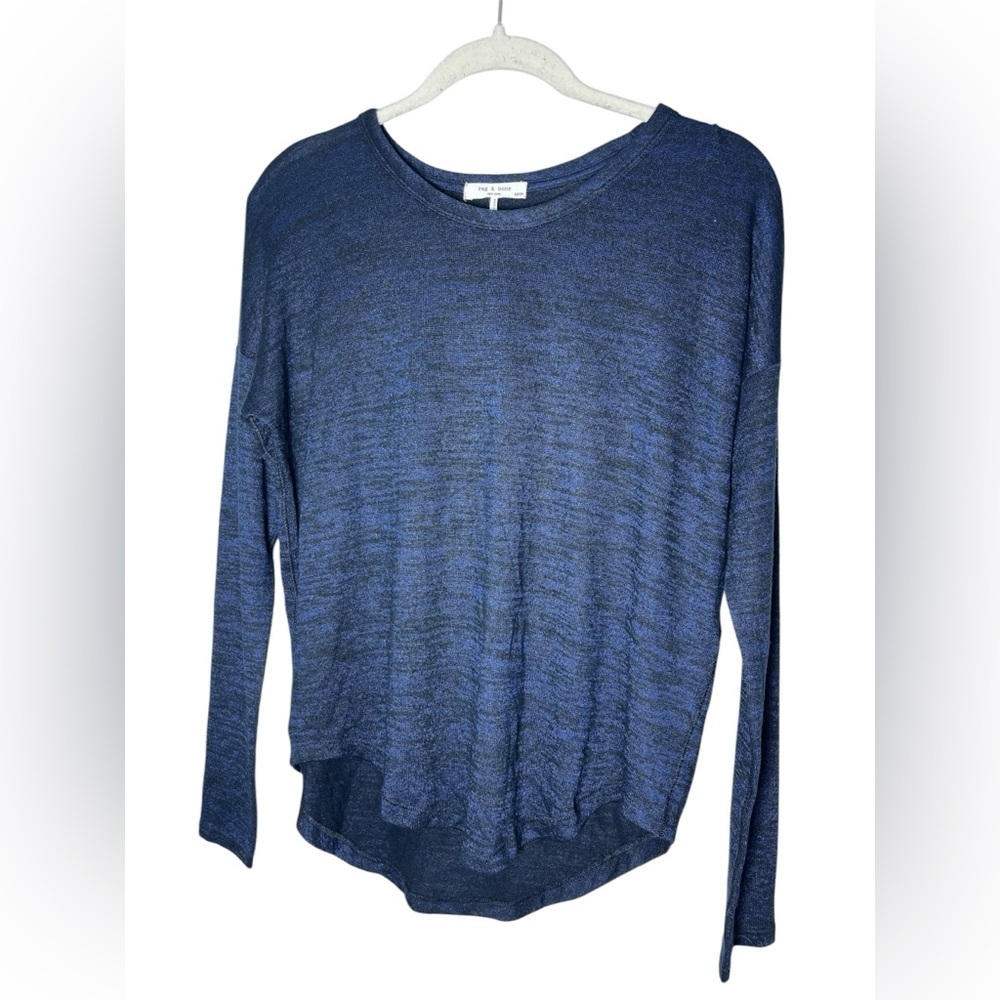 Rag & Bone NWT Hudson Long-Sleeve Tee Size XS - Picture 4 of 9